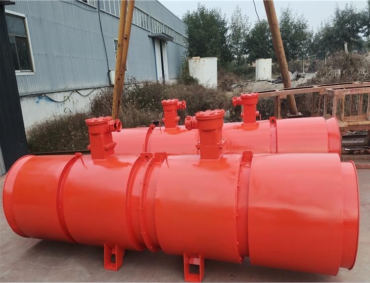 隧道風機 隧道低噪音 對旋軸流壓入式局部通風機 安捷廠家